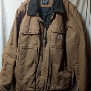 Carhartt Men's Brown Work Jacket